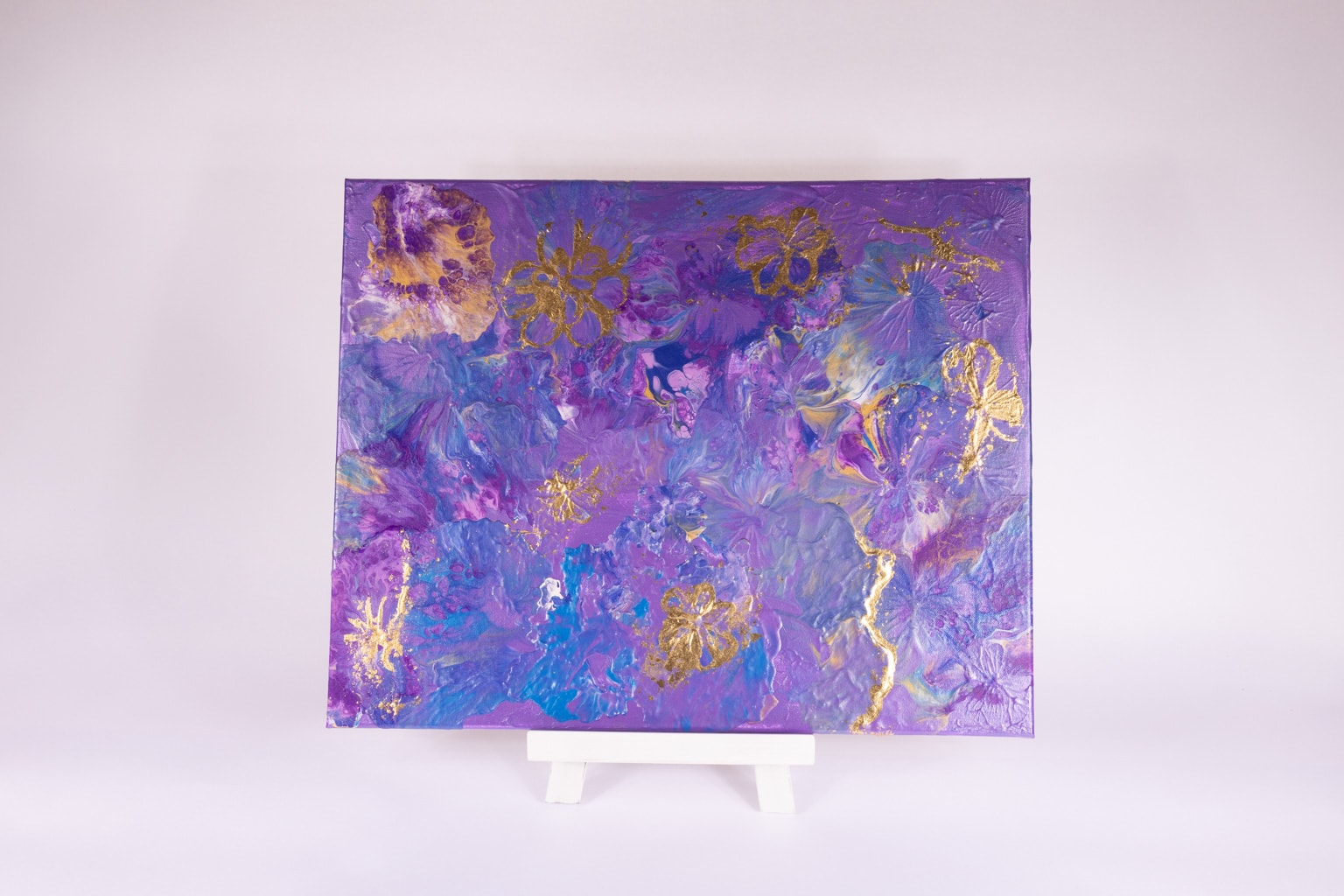 Purple Garden in Gold