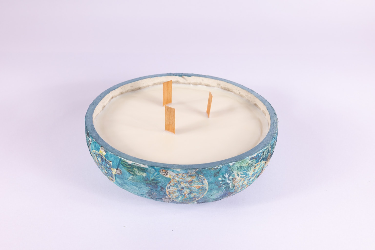 Ocean Turtle Candle Bowl