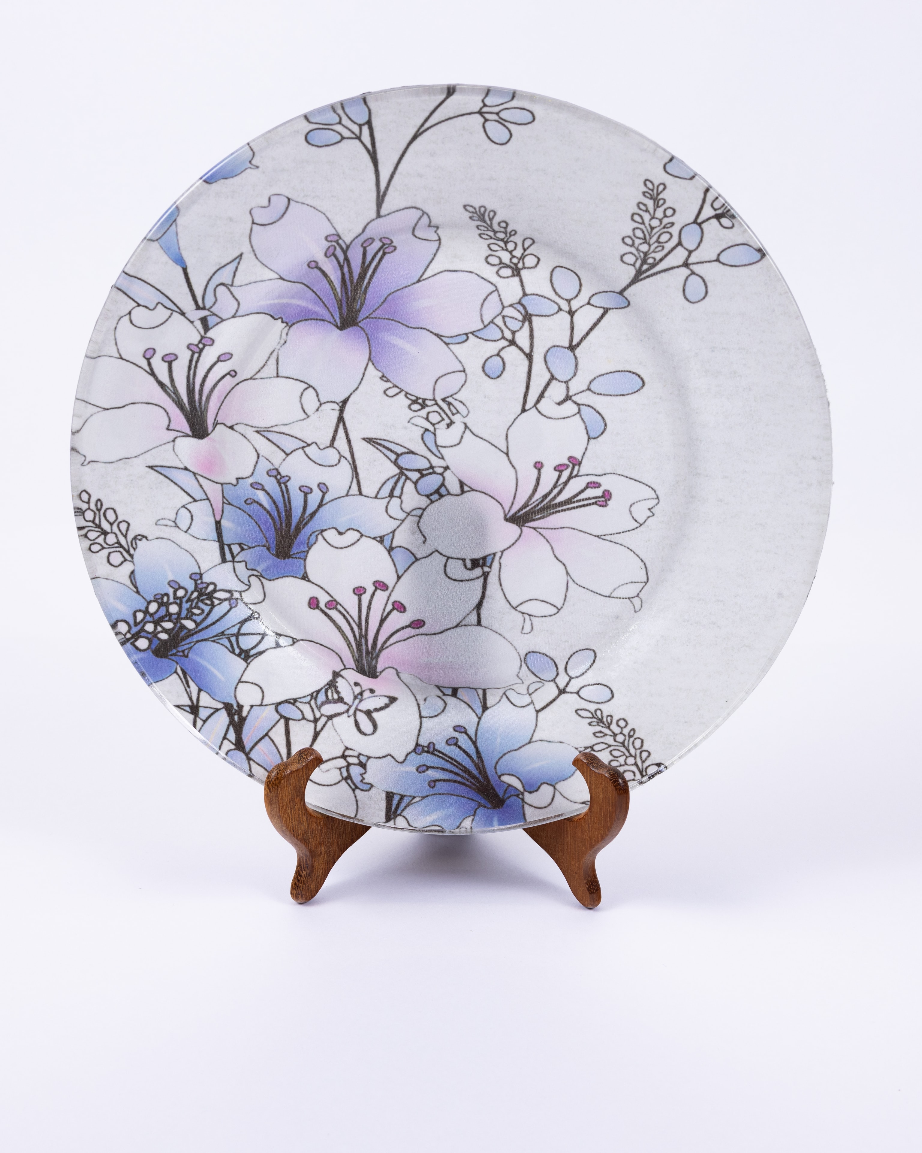 Lily Garden Plate