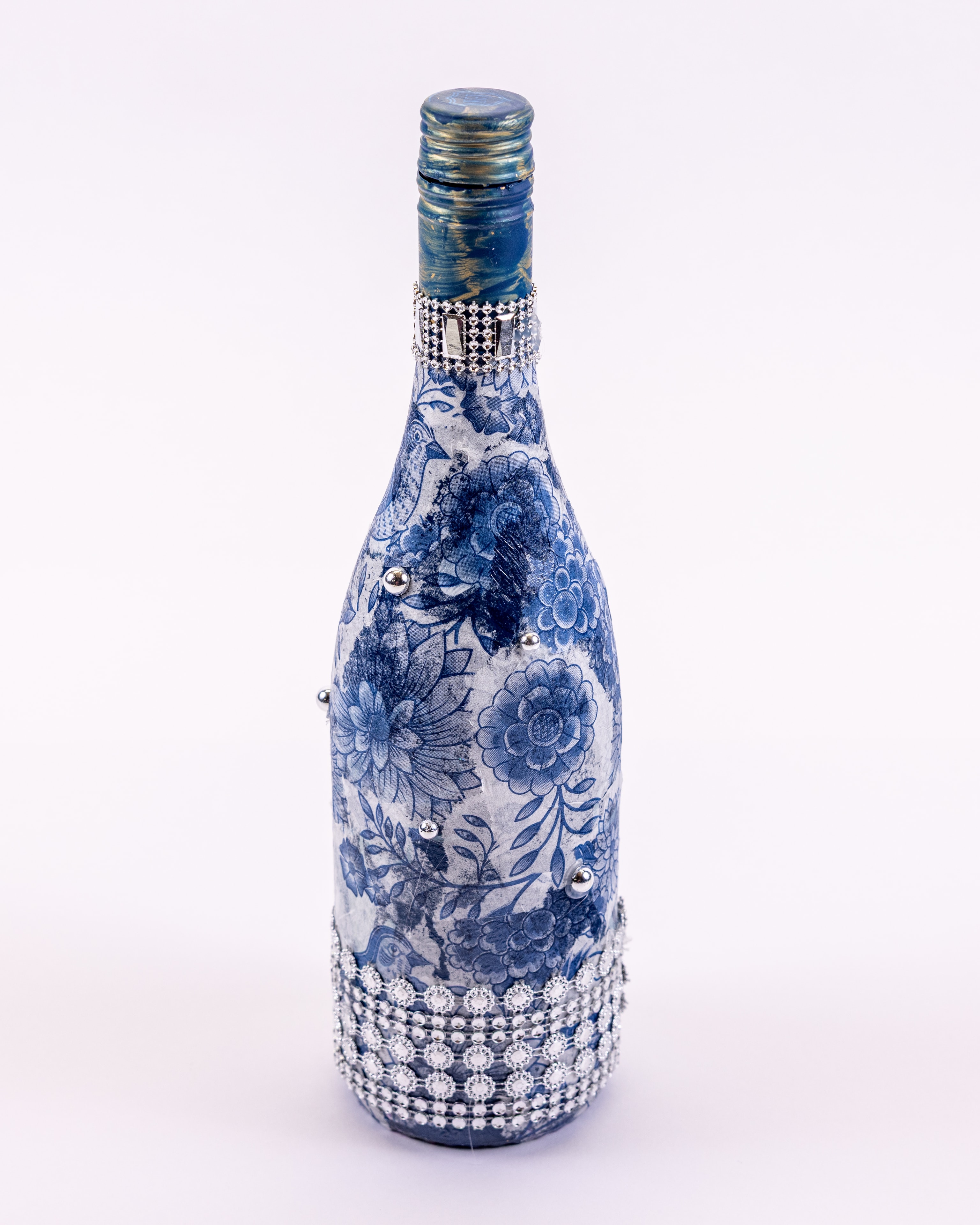 Blue Delft Bottle